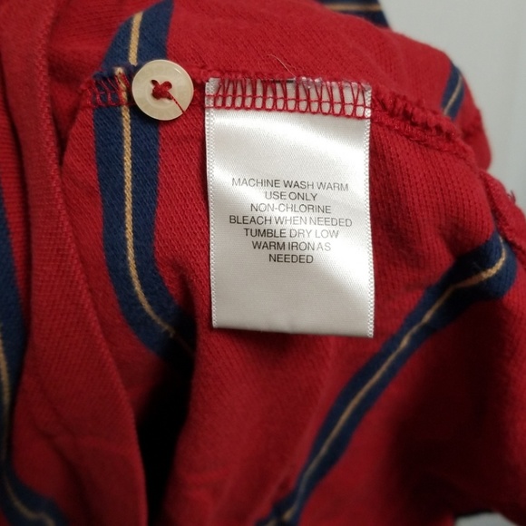 Men's St. John's Bay Striped Polo - Picture 3 of 3